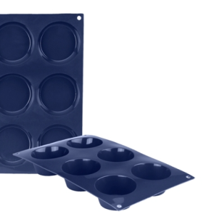 MOLDE MUFFINS 6 CAVIDADES BLUEBERRY IBILI