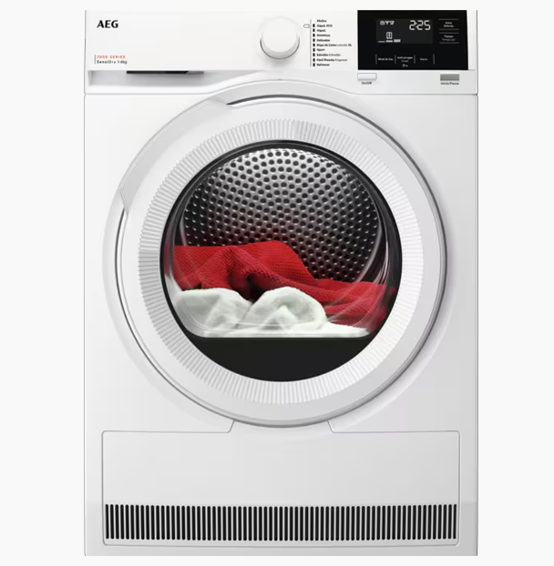 AEG 8KG BOMBA CALOR TR718L2OB