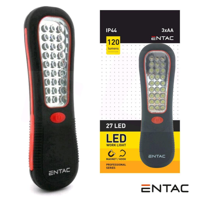 ENTAC LANTERNA LED C\27 LEDS