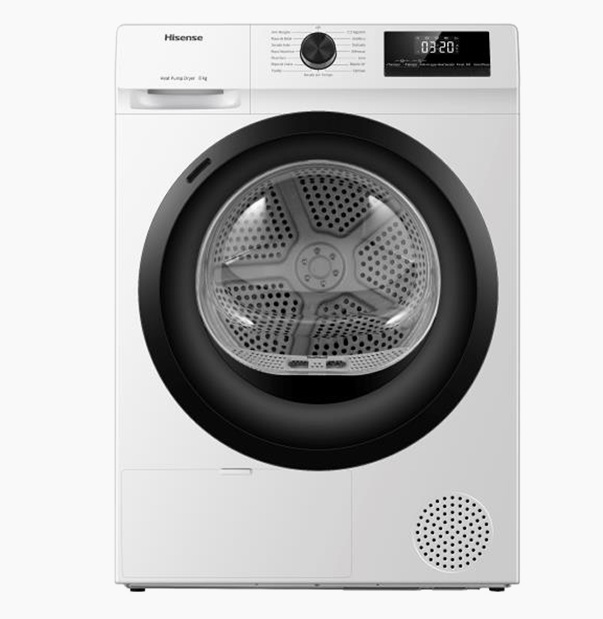 HISENSE 8KG BOMBA CALOR DHQE800BW2