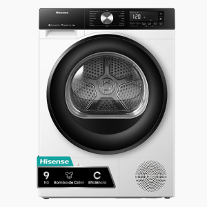 HISENSE 9KG BOMBA CALOR DH3S902BWCC